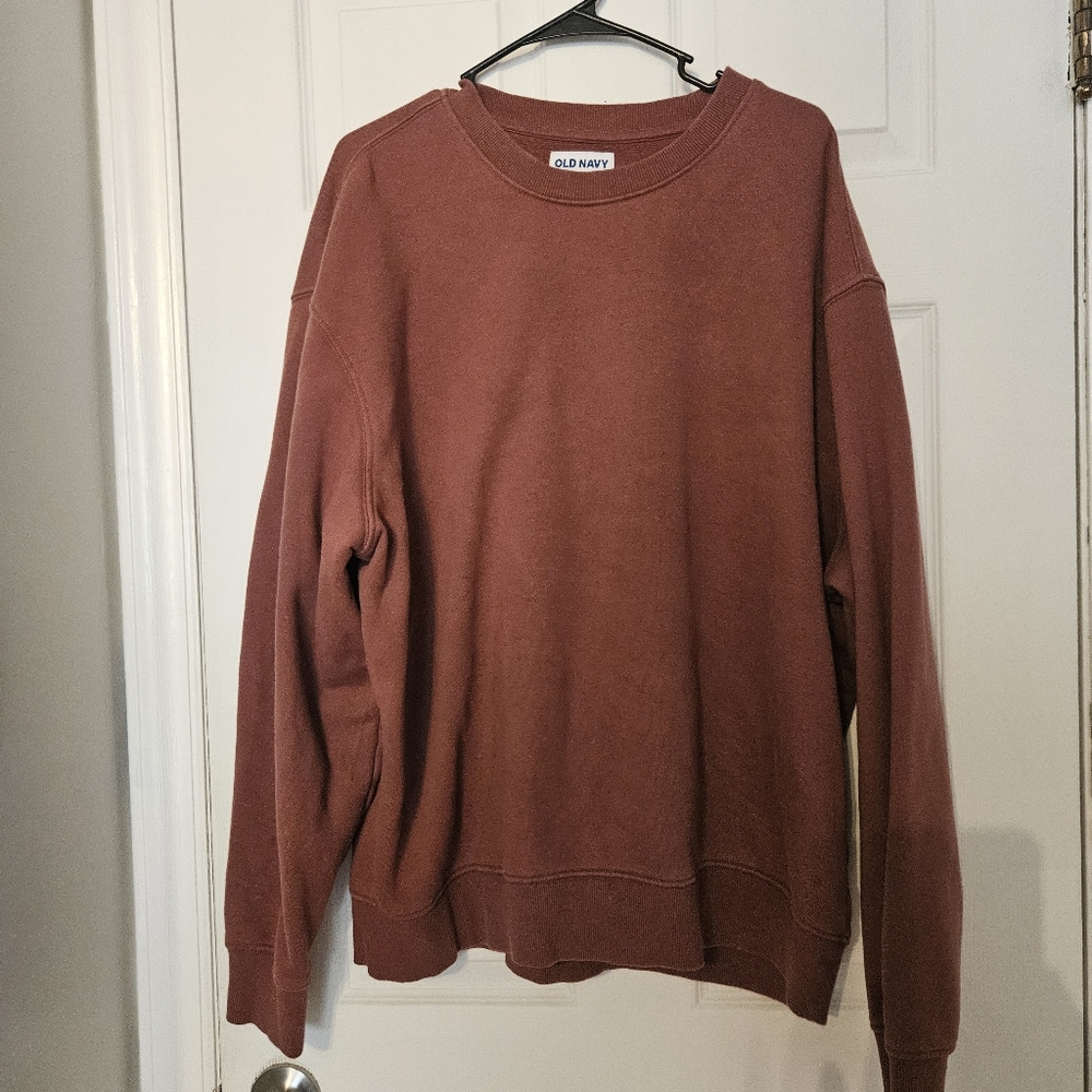 Men's Brick Crewneck Sweater
